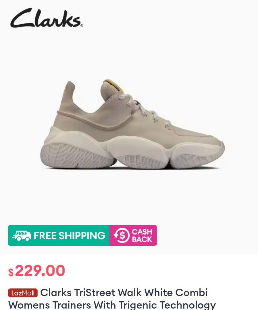 Clarks trigenic womens trainers shop