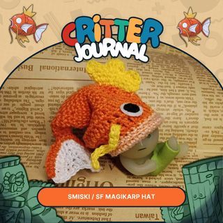 Crochet! Magikarp Hat for Smiskis