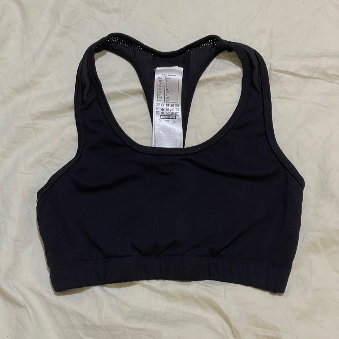 Decathlon Domyos Sports Bra with no pads [BRAND NEW], Women's Fashion,  Activewear on Carousell