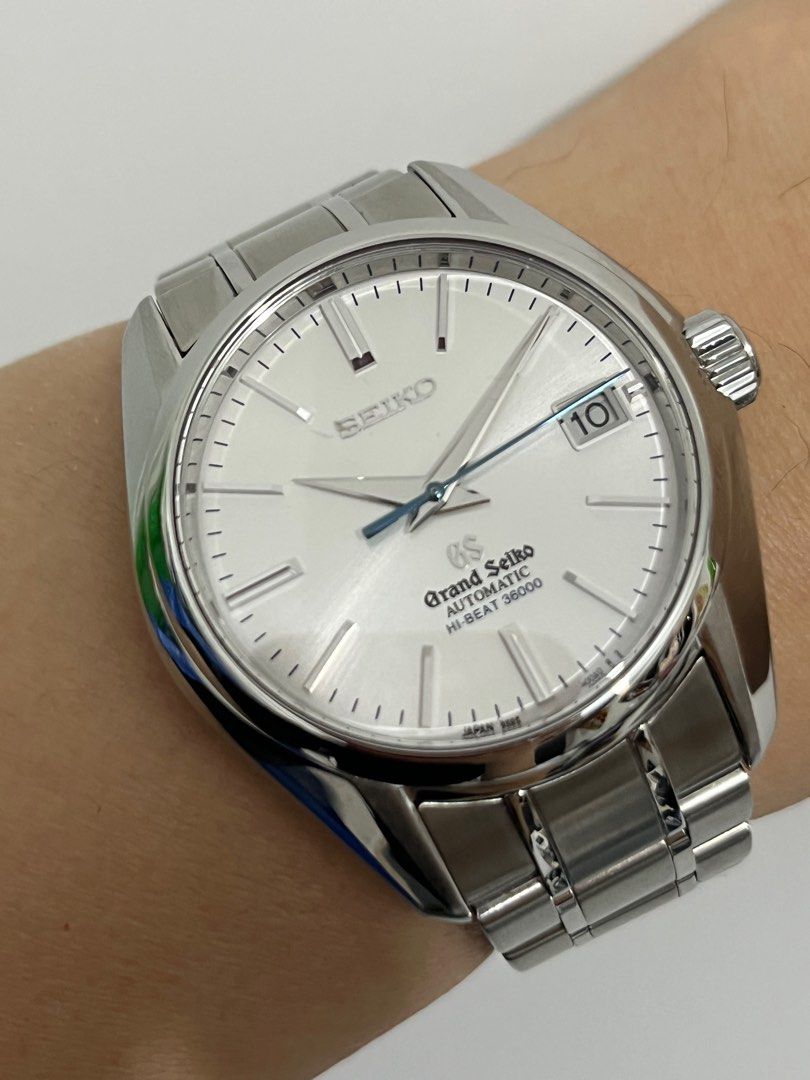 收藏級Double logo極美品GRAND SEIKO SBGH001 HI BEAT 36000 FULLSET 