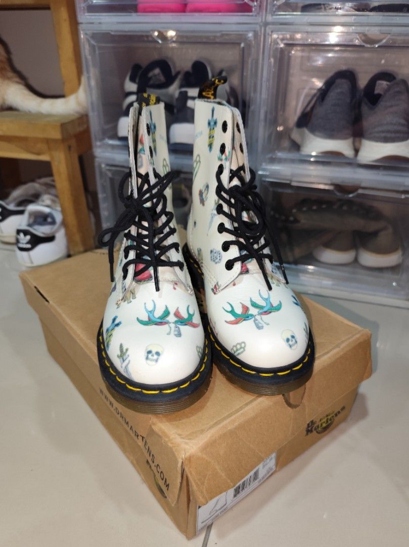 Dr. Martens Limited Edition Pascal Tattoo Boots