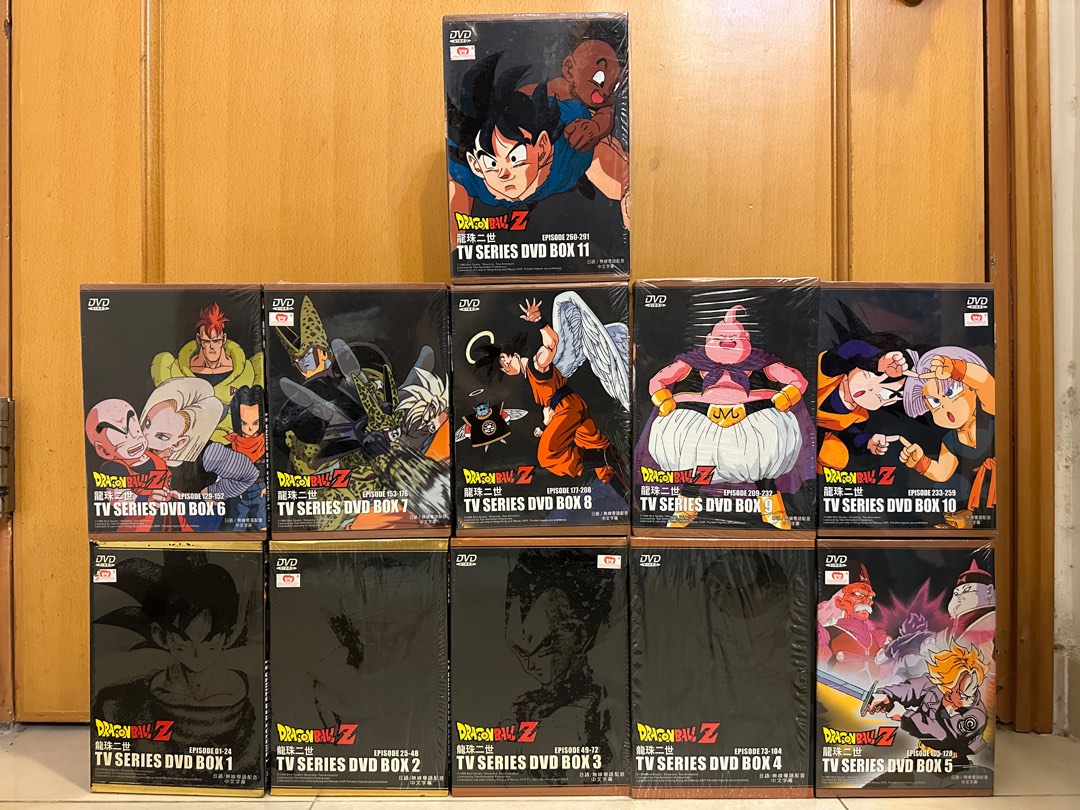 Dragon Ball Z DVD Box Vol.1-11 End (37 disk), 興趣及遊戲, 收藏品及 