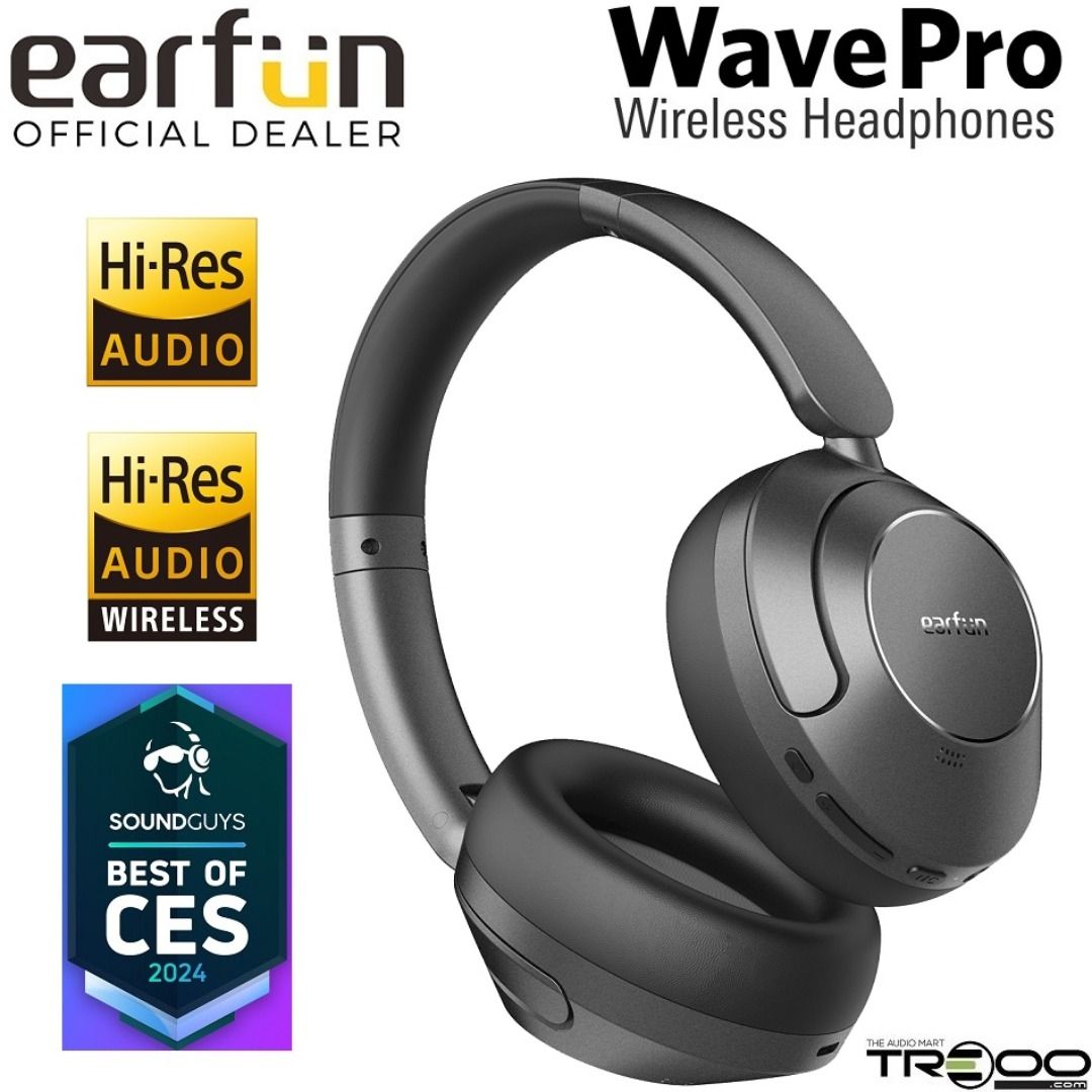 EarFun Wave Pro ワイヤレスヘッドフォン - ヘッドホン