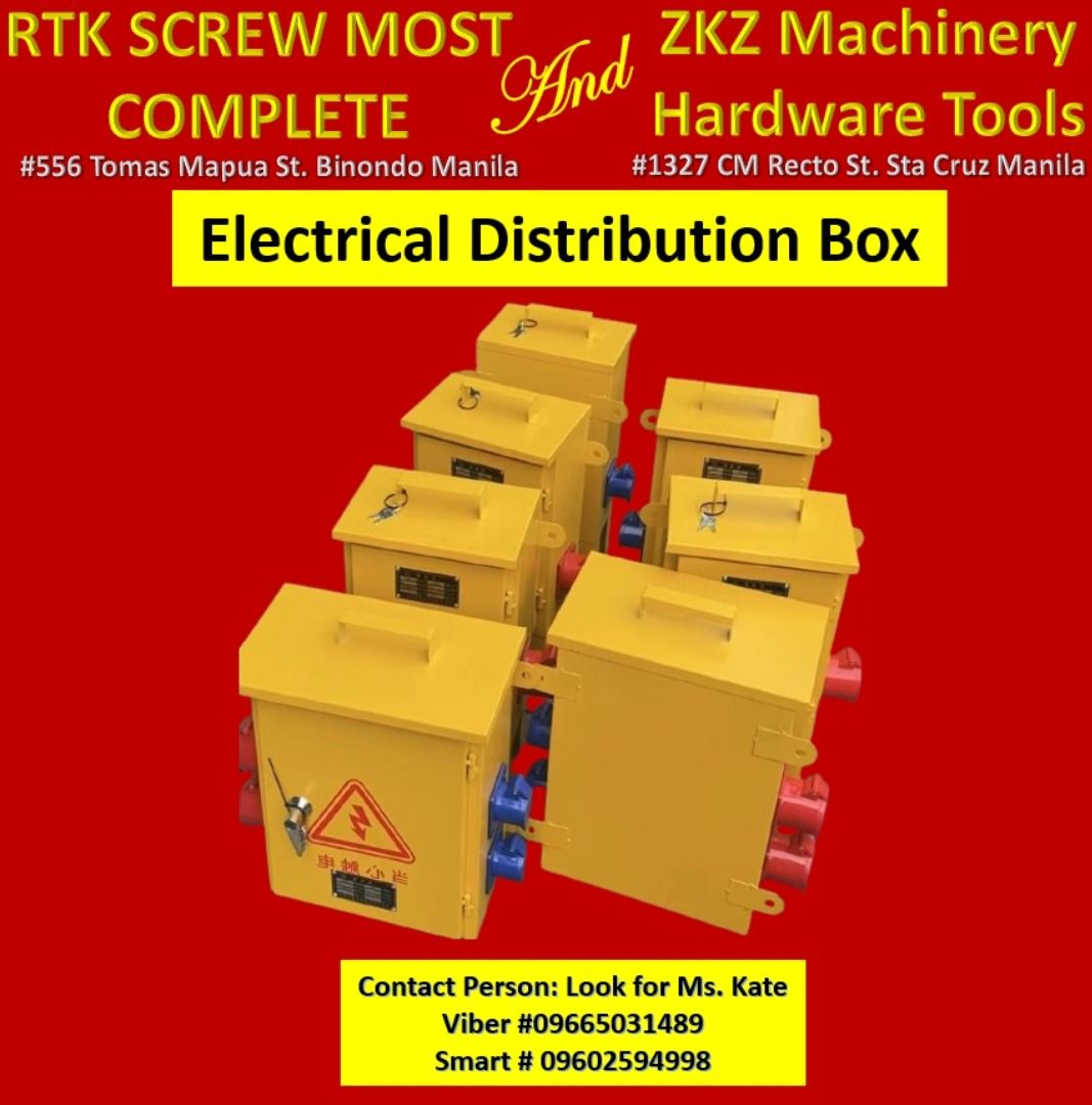 Electrical Distribution Box, Commercial & Industrial, Construction ...
