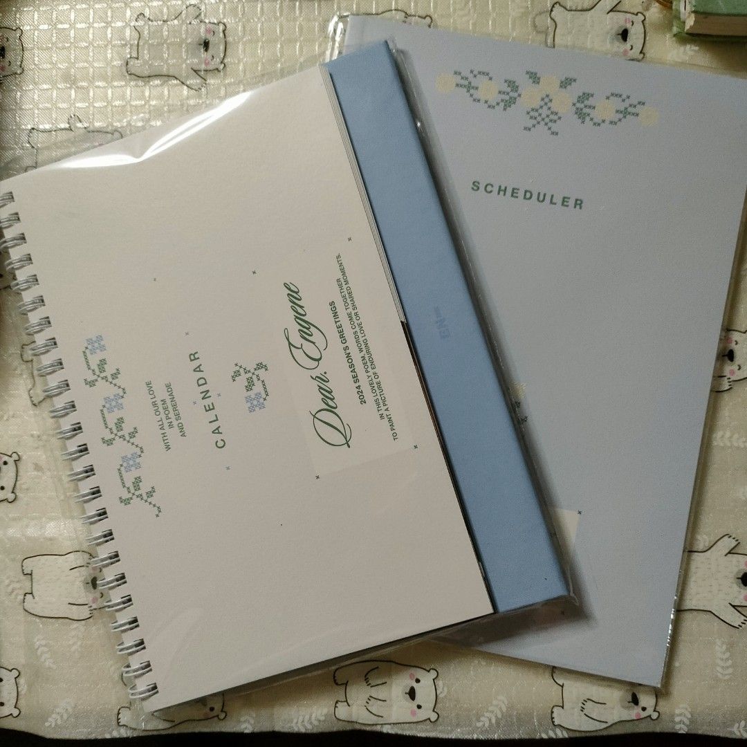 ENHYPEN 2024 Season's Greeting Calendar and Scheduler Set Photobook