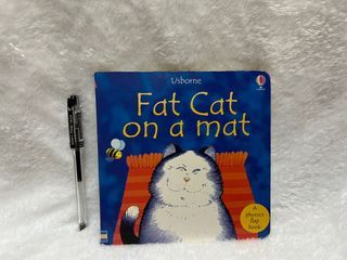 Fat Cat on a Mat (Lift-a-Flap Board Book)