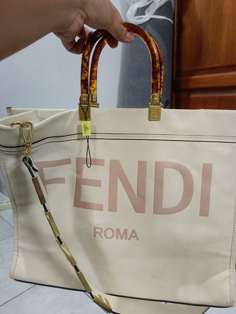 Fendi Sunshine Tote Bag, Barang Mewah, Tas Dompet di Carousell