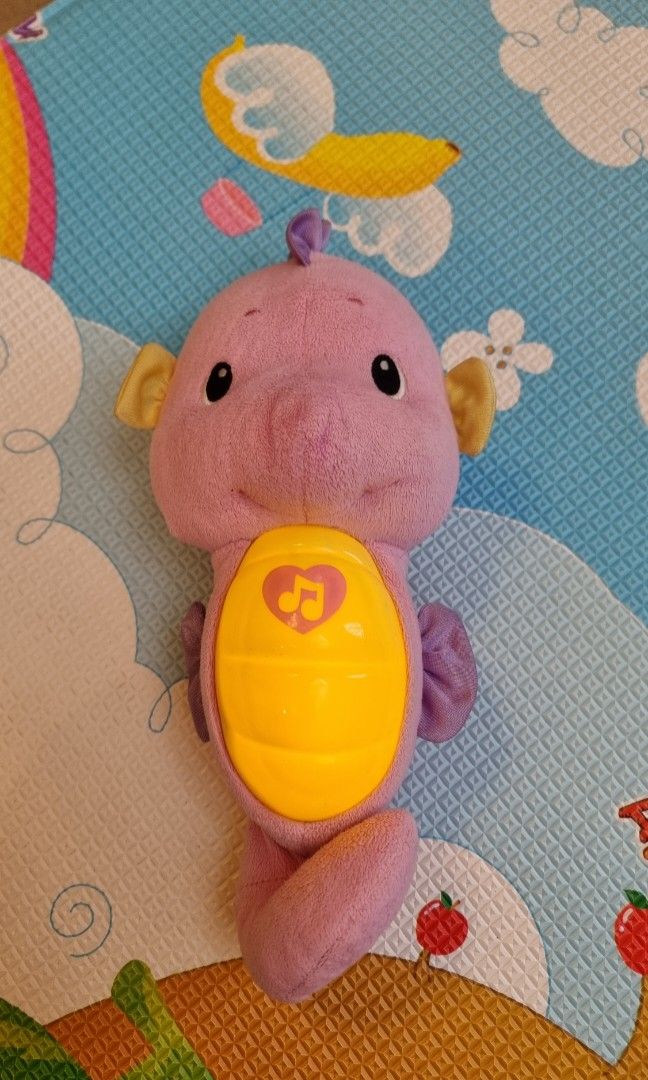Fisher Price Musical Seahorse Soothe grow night light