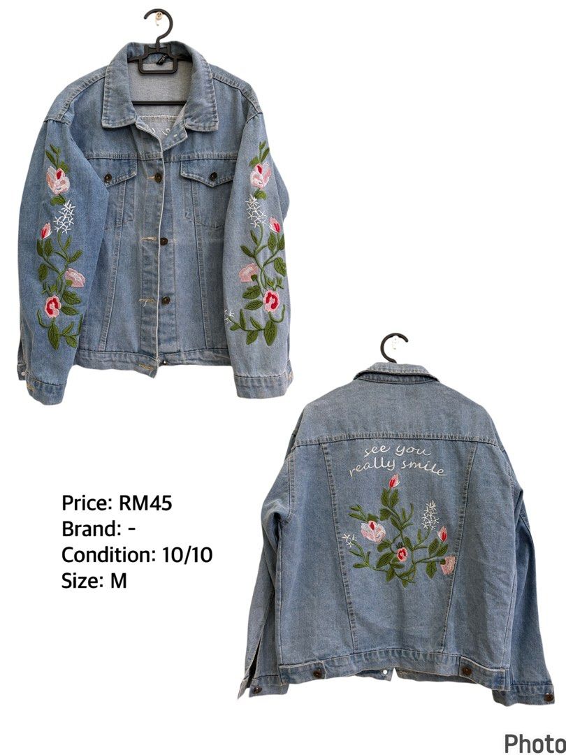 Painting Tricks for Dark Jean Jackets - Made By Barb - fast, easy, try it!