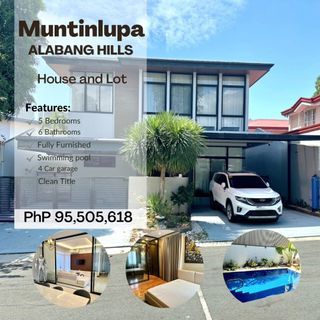 For Sale Fully Furnished House in Alabang Hills, Muntinlupa City!