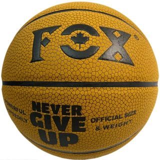 Fox Basketball Cowhide Leather