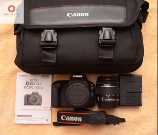 FS Canon 200D with 18-55mm stm with FREE Brandnew 3520 tripod or Octopus gorilla tripod