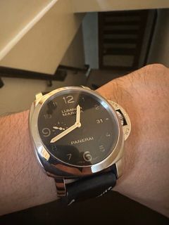FS/FT/Layaway Payment Option: Panerai Luminor Marina 1950 Pam 00359 Automatic 3 Days 44mm Case Size Unit, Extra Bracelet and Generic Box Very Good Condition