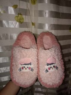 Pink Furry and Comfy House Slippers for Girls