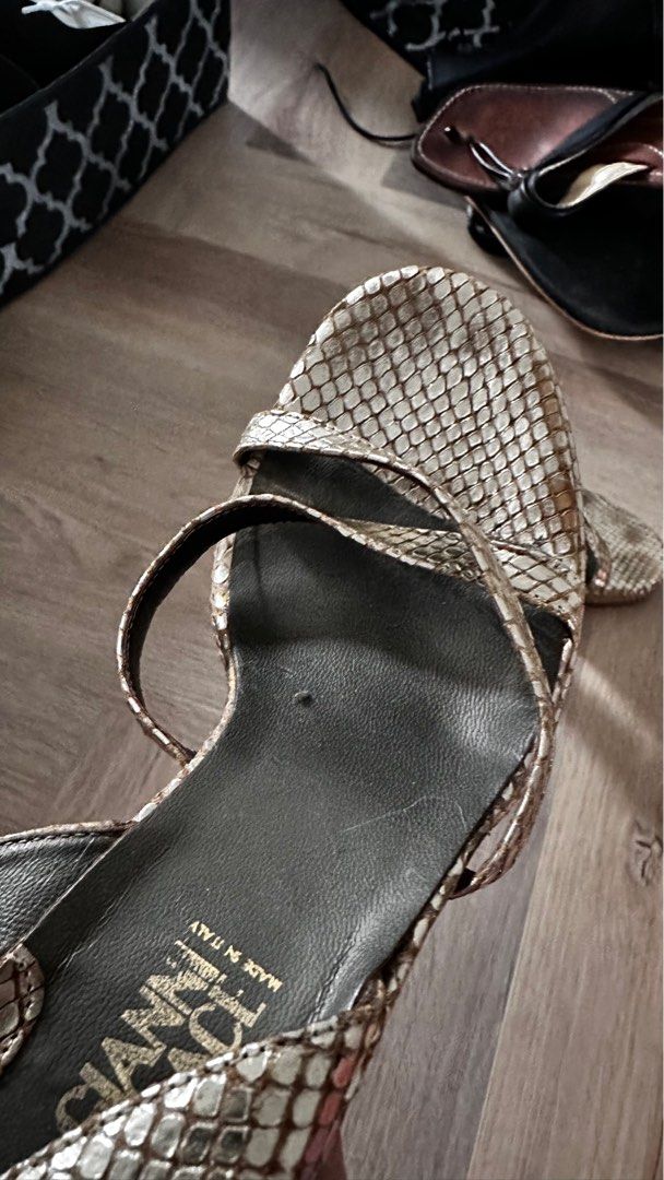 Versace medusa head heels sales