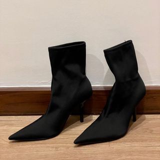 H&M Black Heeled Boots