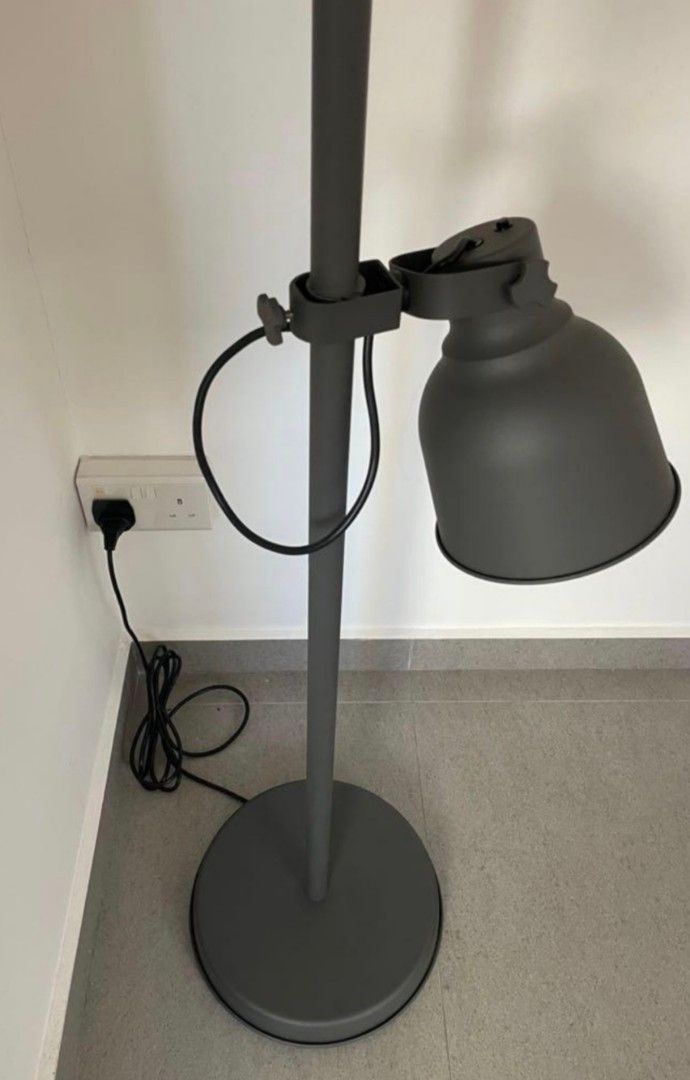 Ikea Nymo floor lamp, Furniture & Home Living, Lighting & Fans, Lighting on  Carousell