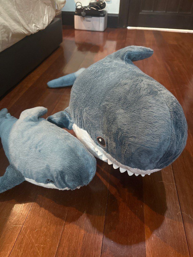 Ikea grey cheap shark
