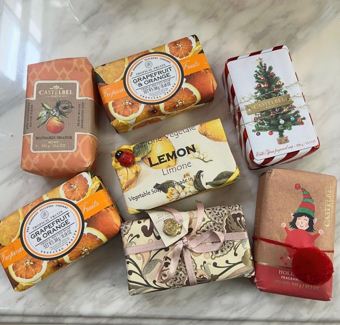 Imported soaps from italy/ Us (Category: Bath) located in Manila. Submitted by chaitheexplorer (Listing ID 1292350788, Image 1). Description: Imported soaps from italy/ Us 380 each.