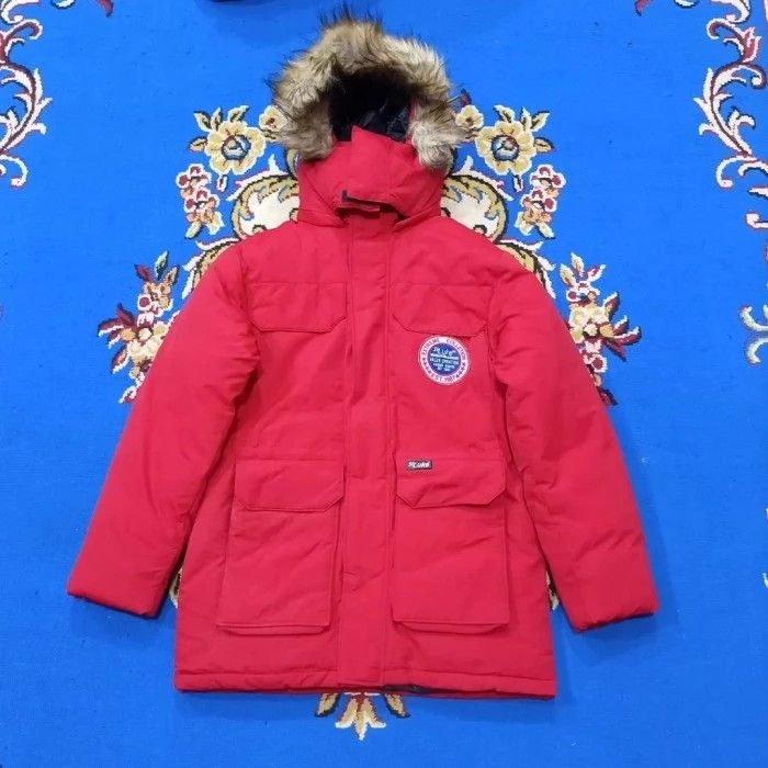 Red Zara Padded Jacket Zara Red Puffer Jacket Women's Shop