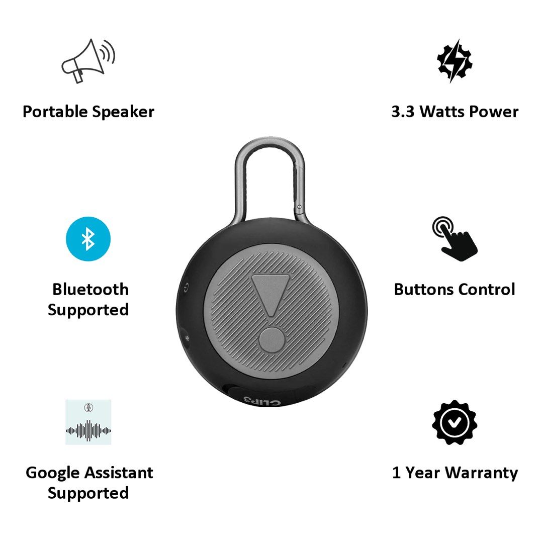 Jbl clip clearance 3 google assistant