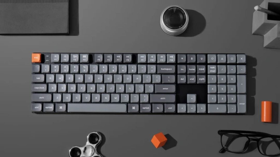Keychron K5 Max | Prebuilt Wireless Mechanical Keyboard | 100% (108 ...