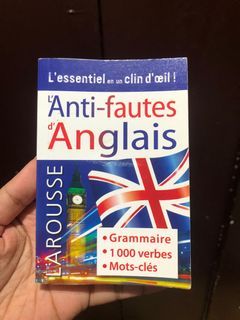 Learn French mini book handy