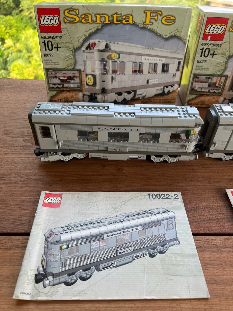 Lego santa fe 9v train 10020 10022 10025, Hobbies Toys, Toys