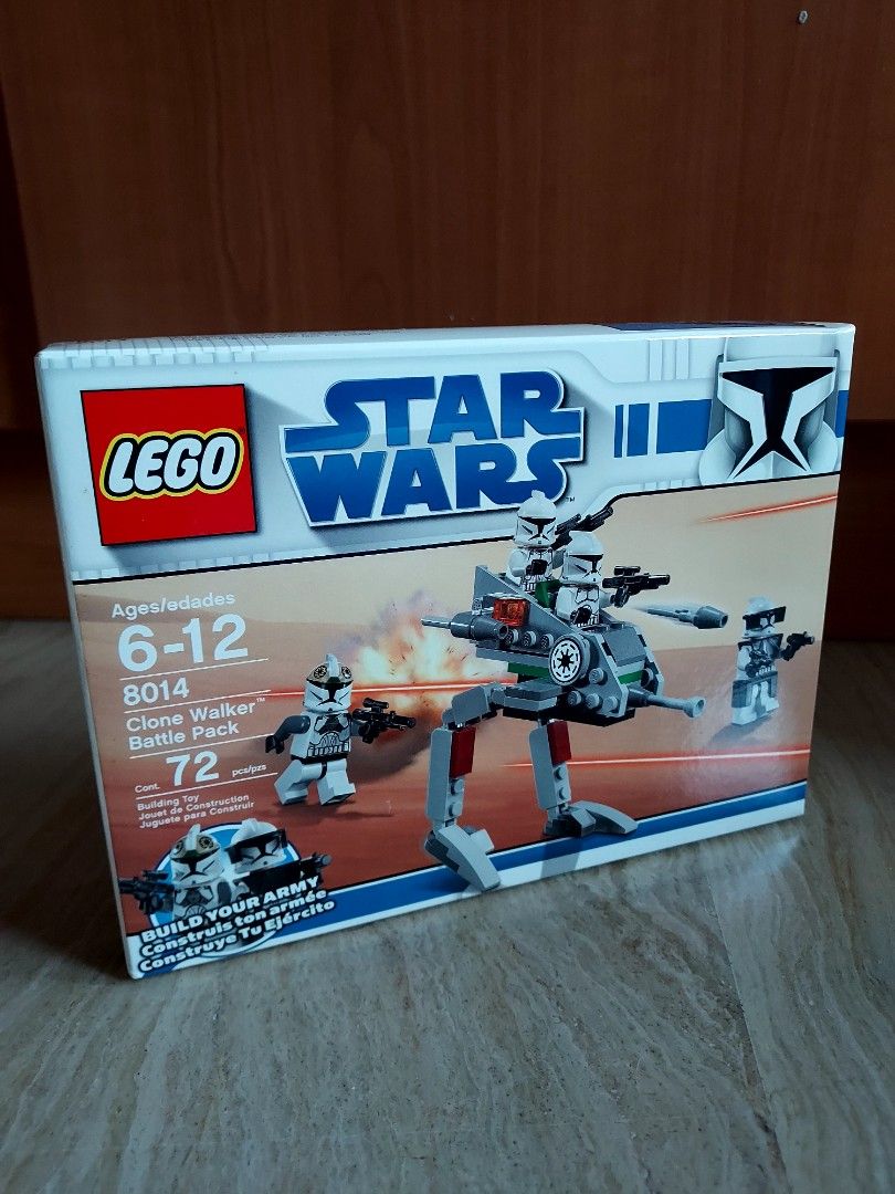 Lego star wars 8014 clone walker battle packs clone trooper gunner ...