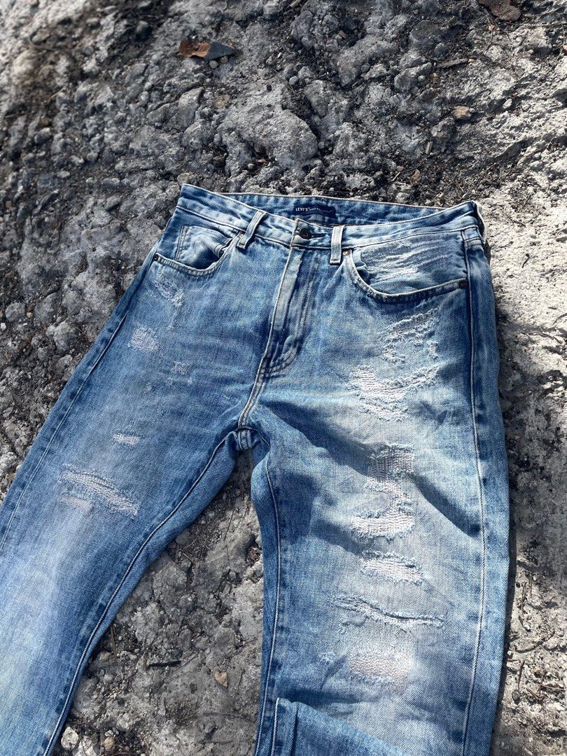 Levi s Made Crafted Tack Slim Selvedge Women s Fashion Bottoms Jeans on Carousell