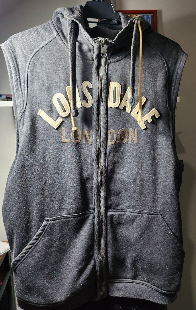 Lonsdale hot sale sleeveless hoodie