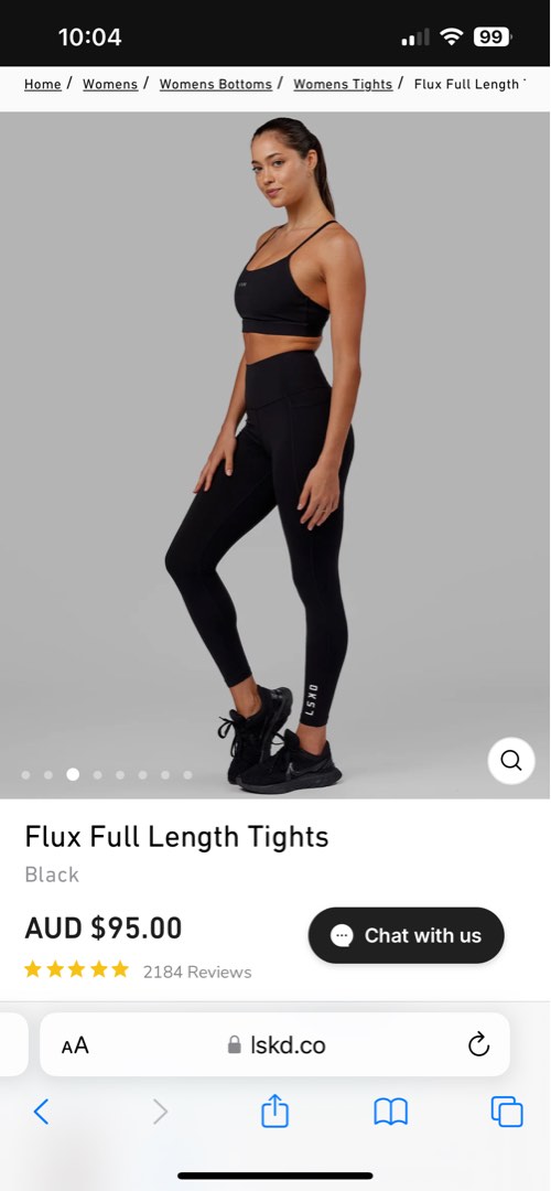 Flux Full Length Tights - Black