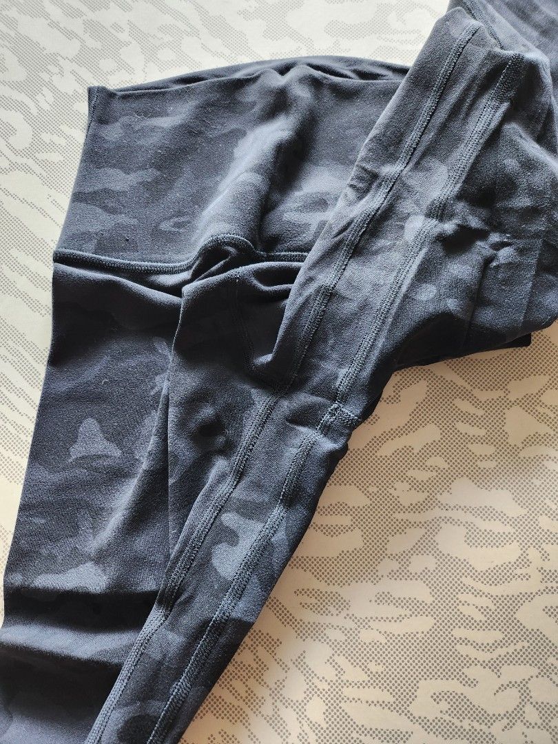 Lululemon Align Pant Camo Print XS Asia fit Women s Fashion Activewear on Carousell