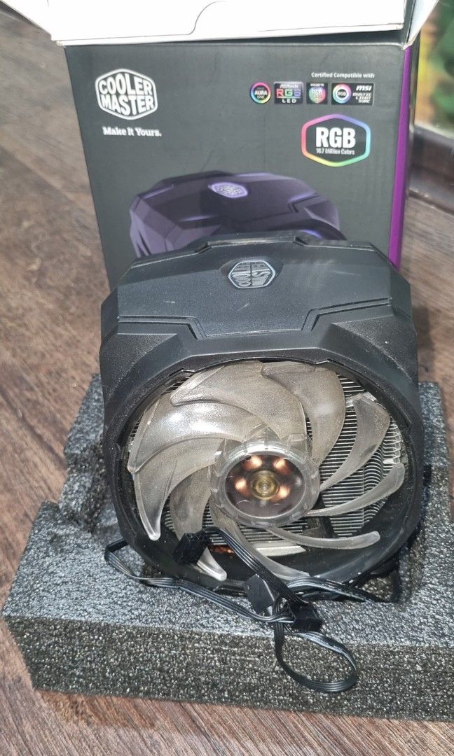 MASTERAIR MA610P rgb cpu fan Computers Tech Desktops on Carousell