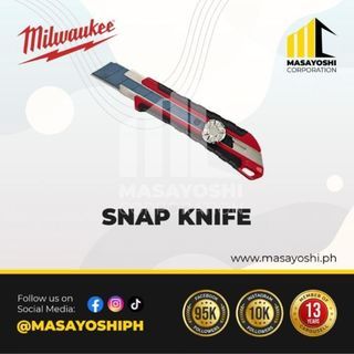 Milwaukee 25mm Snap Knife | Snap Knives 48-22-1962