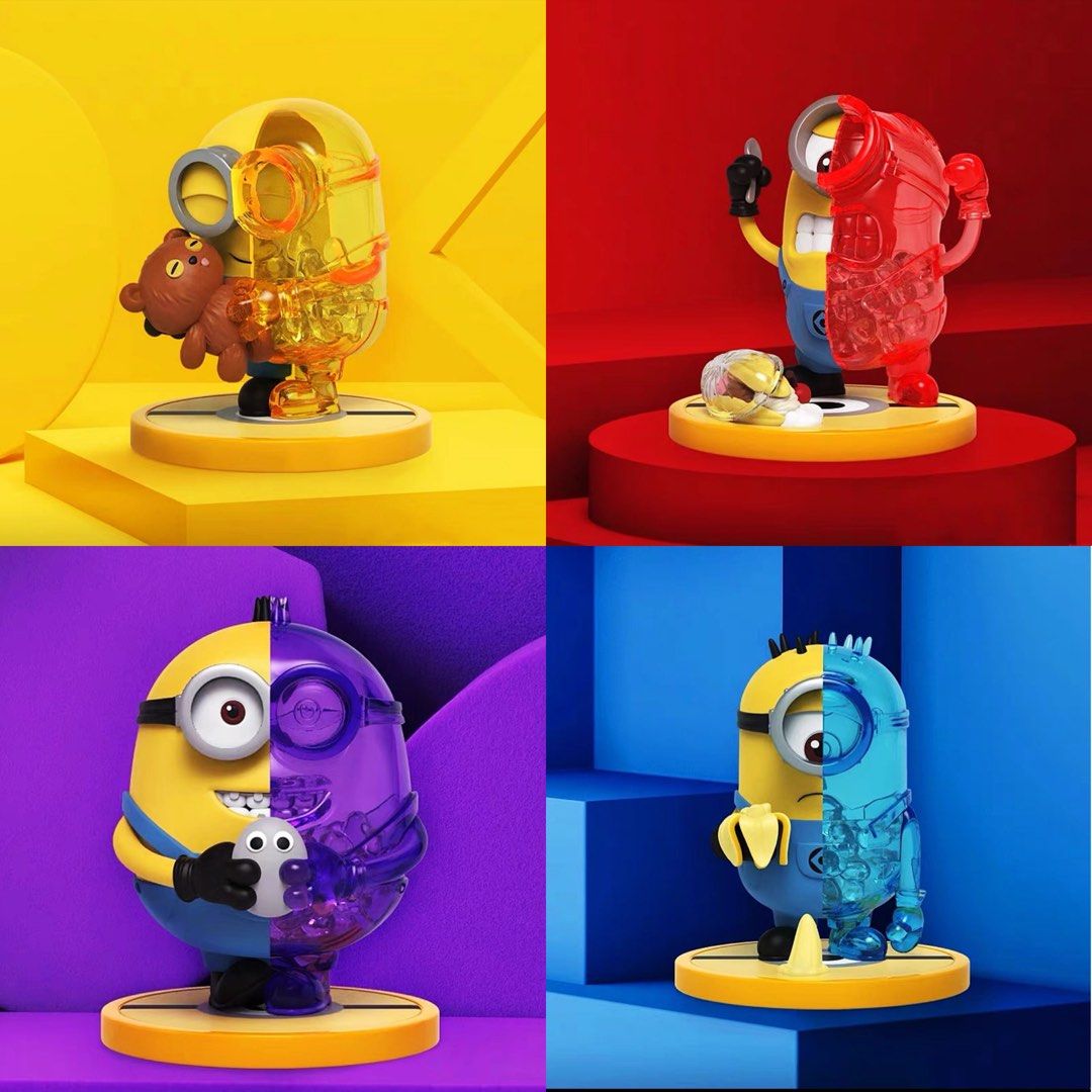 MIGHTY JAXX ミニオンズ MINIONキャンディーフィギュア6個入り