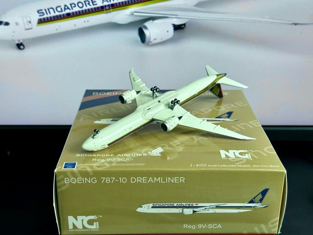NG Models Singapore Airlines Boeing 787-10 9V-SCA 1:400 Scale 