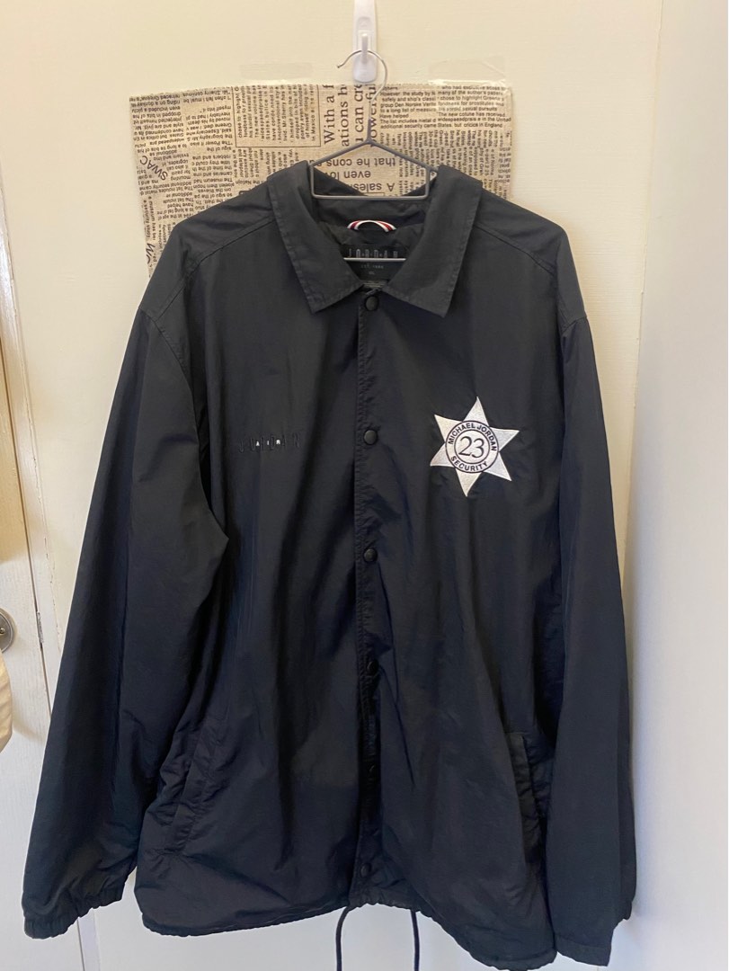 Nike Air Jordan Pinnacle Security Jacket 835951 010 Black Size 2XL