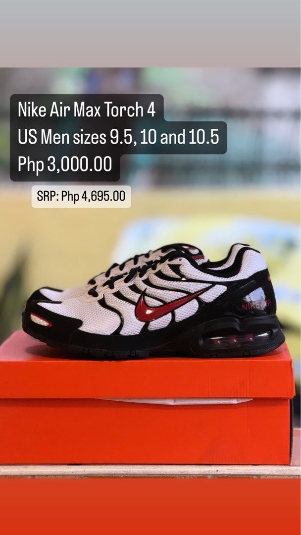 Nike Air Max Torch 4 US Men sizes 9.5 10 and 10.5