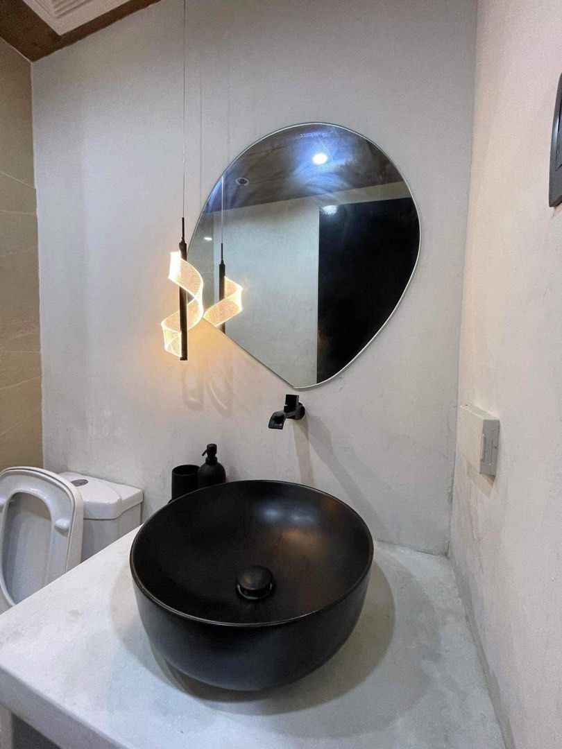 Nordic Round Mirrors (Category: Mirrors) located in Manila. Submitted by LUMINOSAPH (Listing ID 1292275129, Image 1). Description: ROUND MIRRORS BY LUMINOSA PH Round Mirrors for Living Room/Bedroom/Bathroom/Dining Area NORDIC MIRROR TO ELEVATE YOUR ROOM AESTHETICS ✨ ✅ OPEN FOR CUSTOMIZED MIRRORS ✅ OPEN FOR INSTALLATION •COPPER-FREE • 6 mm thick • Framed/Frameless •No waves/distortion •SUPERB QUALITY 💯 · Shipped via Lalamove/Grab (buyer’s expense