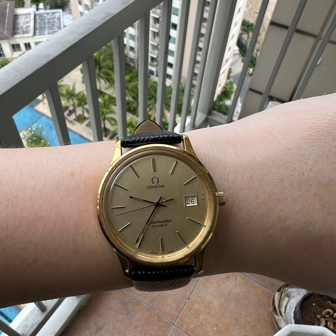 32mm Omega Seamaster Quartz (Category: Luxury Watches) located in Makati City. Submitted by blackbags.ph (Listing ID 1292350505, Image 2). Description: Declutter.