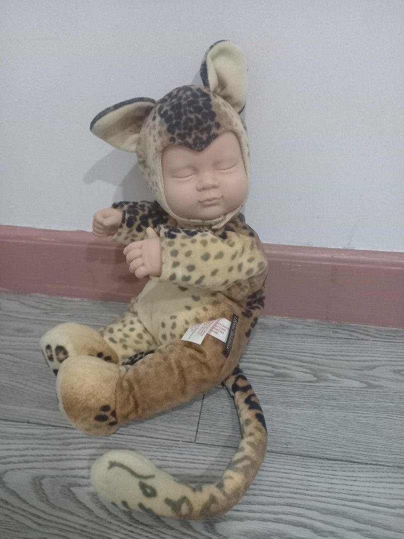Anne geddes leopard doll sale