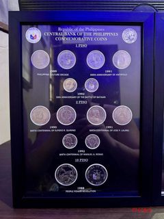 Philippine Commemorative Coin in Glass Frame