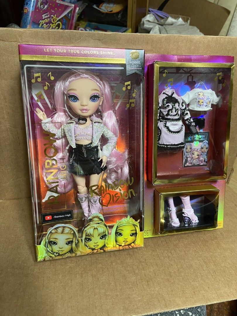 Rainbow high royal three kpop dolls (Category: Figurines & Statues) located in Manila. Submitted by andy.andy23 (Listing ID 1292442549, Image 2). Description: Price 3300 each (TESSA PARK Available only) MOP:GCash Courier:Lalamove (same day delivery) 6.Shipping at buyer's expense..