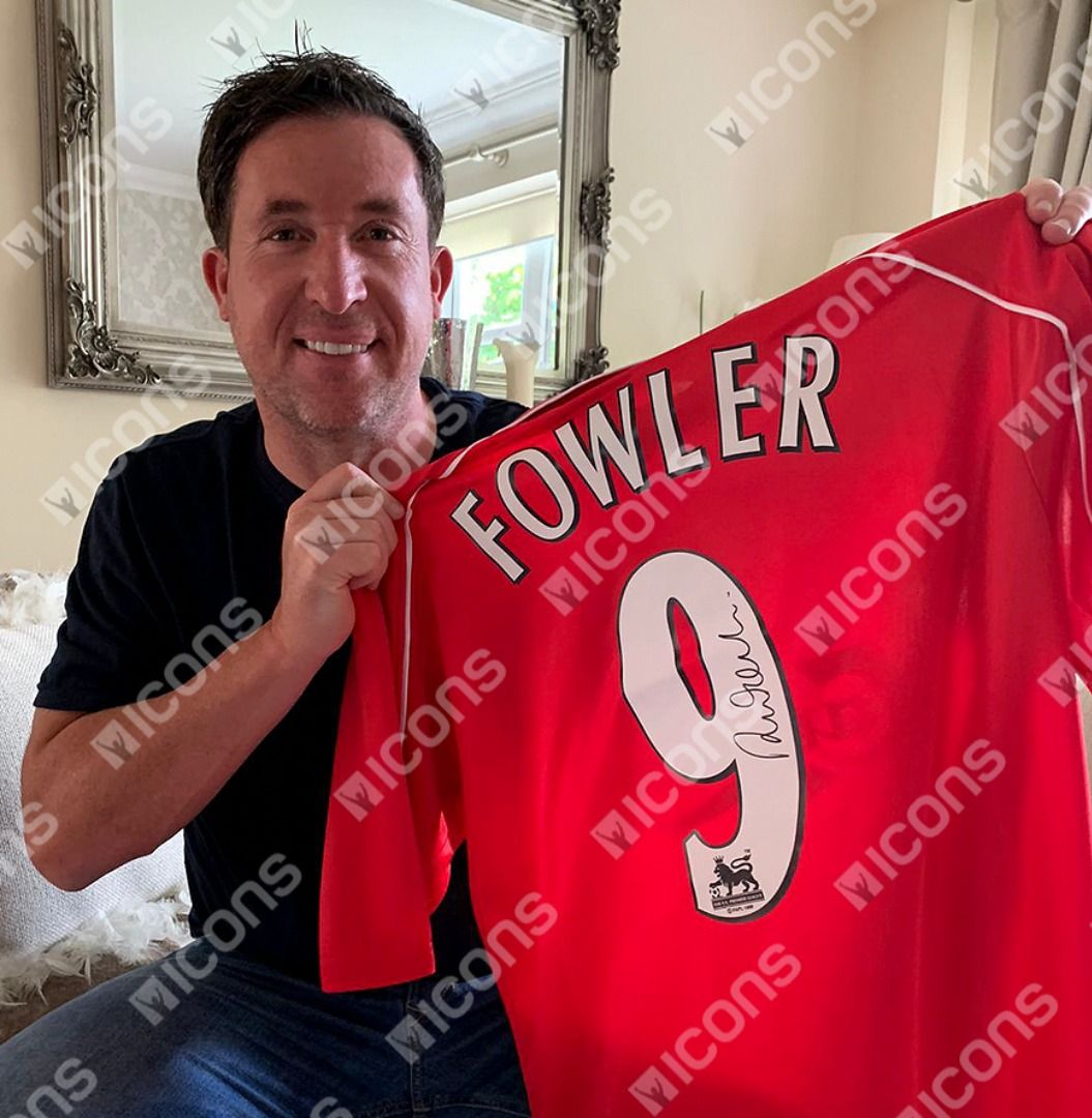 Robbie fowler signed shirt sales
