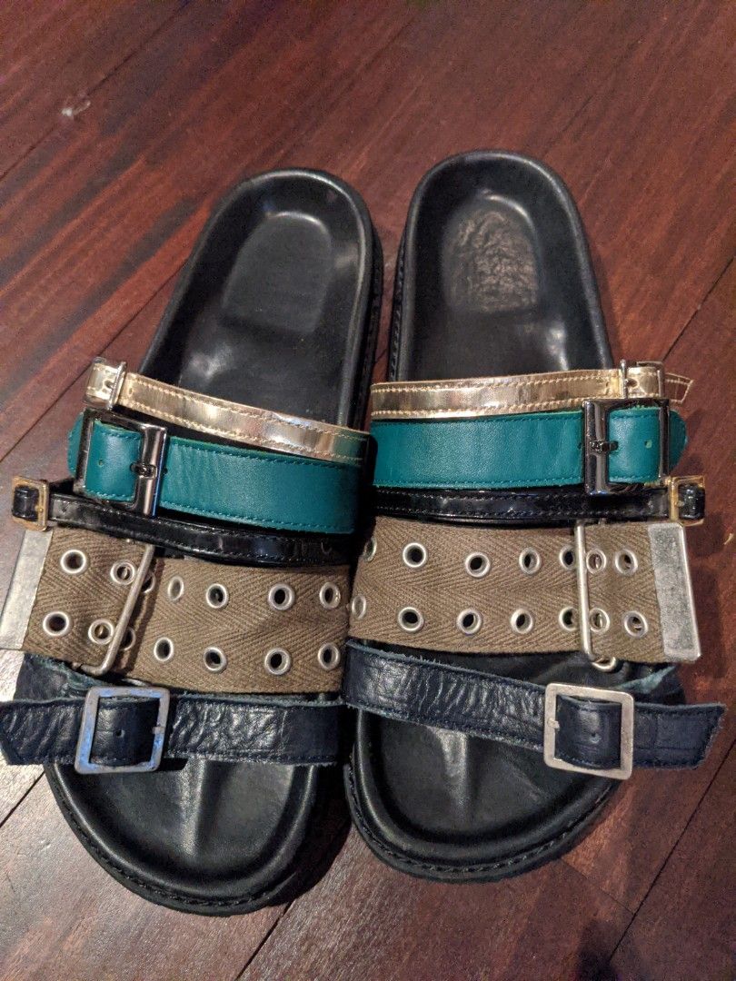 Sacai Sandals size 38 Women s Fashion Footwear Sandals on Carousell