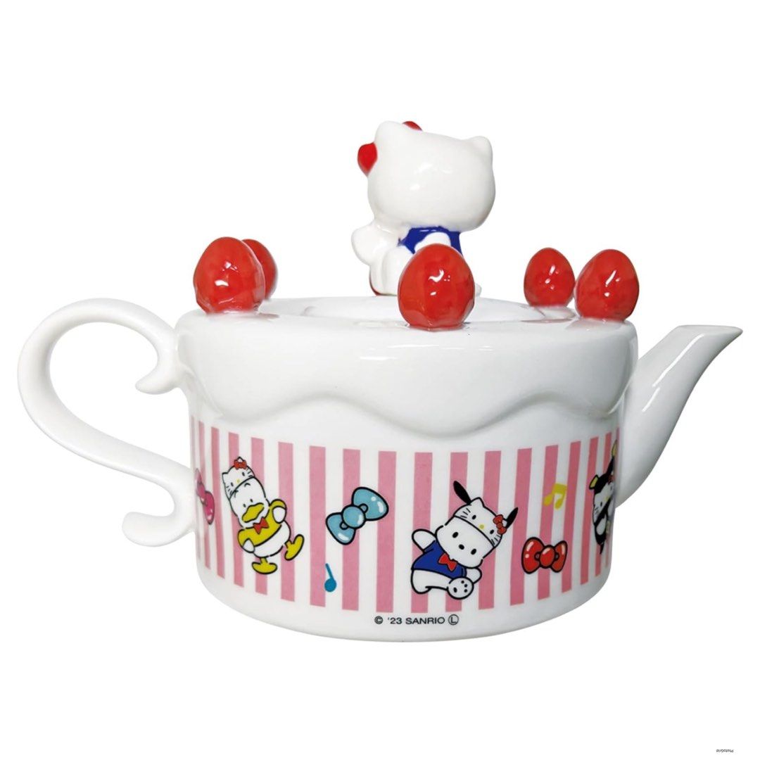Sanrio Hello Kitty 50th Anniversary Stackable Cake ceramic tea set