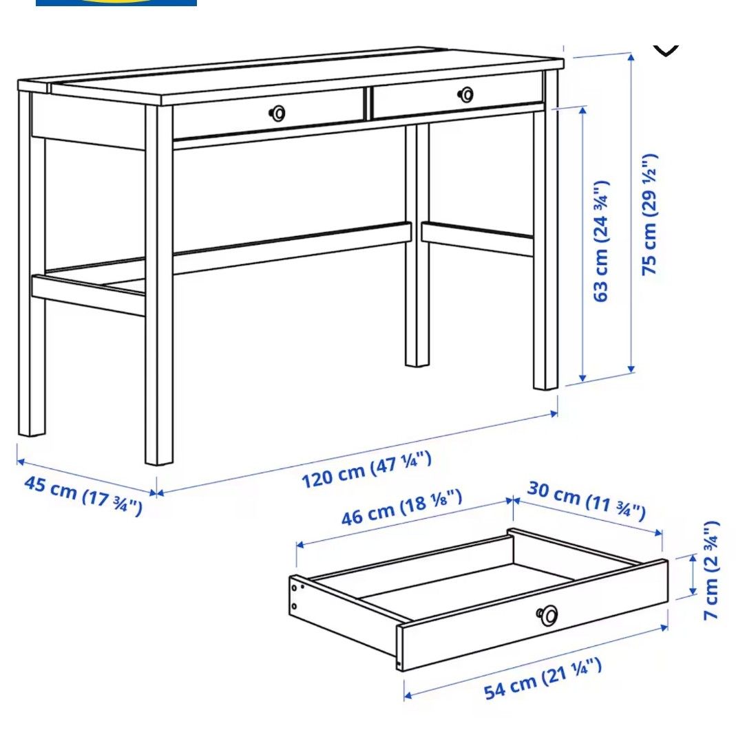 Study Table (Category: Tables & Sets) located in Singapore. Submitted by ericone55 (Listing ID 1292393824, Image 3). Description: Original price $3×× from Ikea. Can accept exchange for other items..