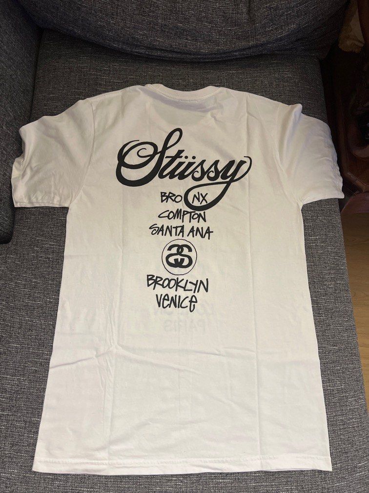 Stussy world tour shirt, Men's Fashion, Tops Sets, Tshirts