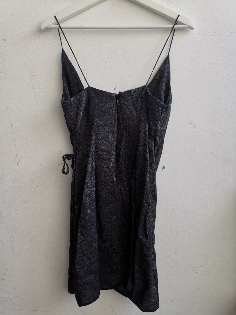 black panther dress Axton Lace Mini Dress